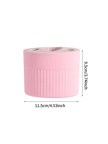 قطعة واحدة وردي حامل فرشاة الأسنان , استدام بيت طاولة مكتب فرش أسنان معجون الأسنان رف تخزين , يستطيع الى مرحاض معجون الأسنان فرش أسنان تخزين