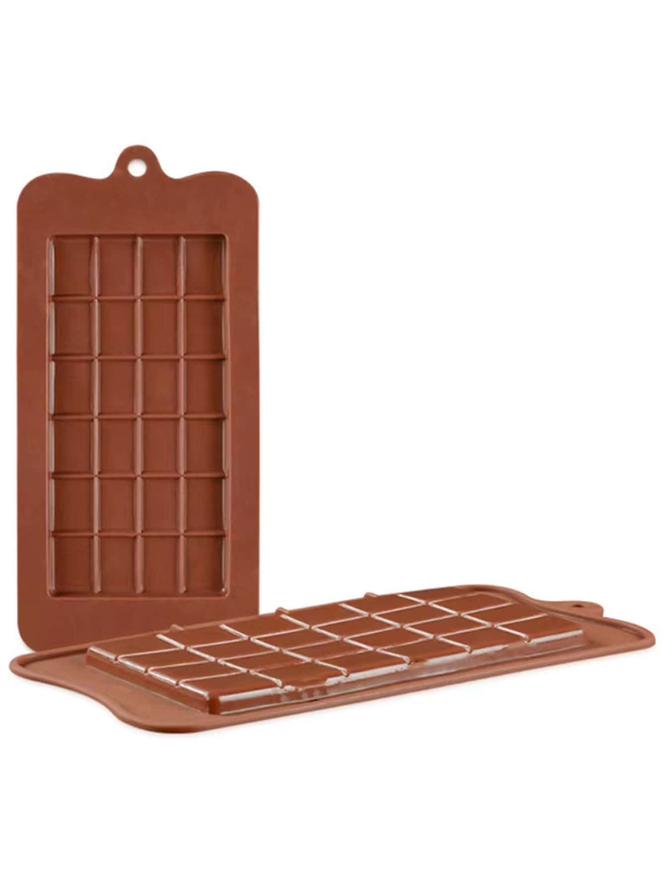 قطعة واحدة 24 تجويف مستطيل شكل قالب شوكولاتة , سيليكون , قالب حلوى فندان الى DIY خبز