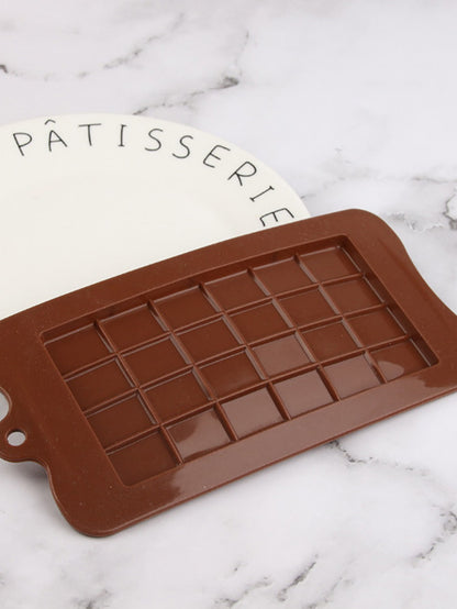 قطعة واحدة 24 تجويف مستطيل شكل قالب شوكولاتة , سيليكون , قالب حلوى فندان الى DIY خبز