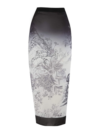 تنورة ساحلي وصول المخزون الجديد مثير & أهيف شيفون