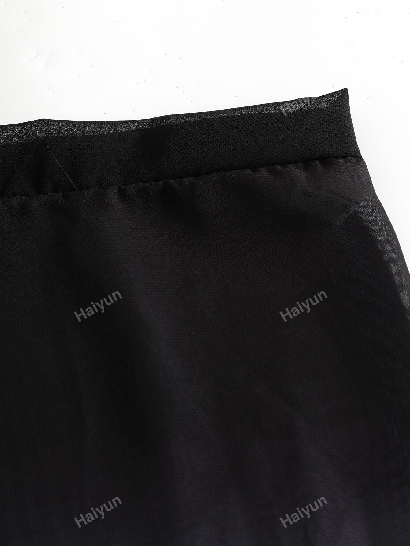 تنورة ساحلي وصول المخزون الجديد مثير & أهيف شيفون