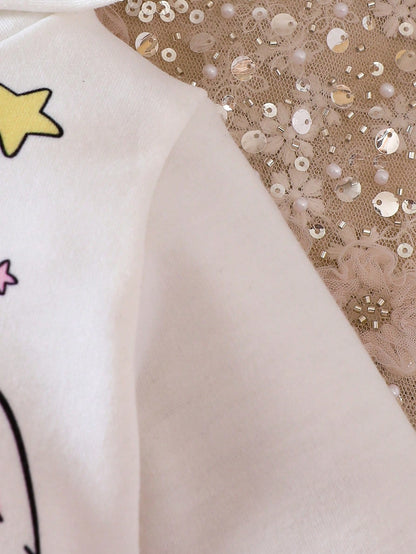 فستان هودي صور رسوم كارتون للبنات الاطفال