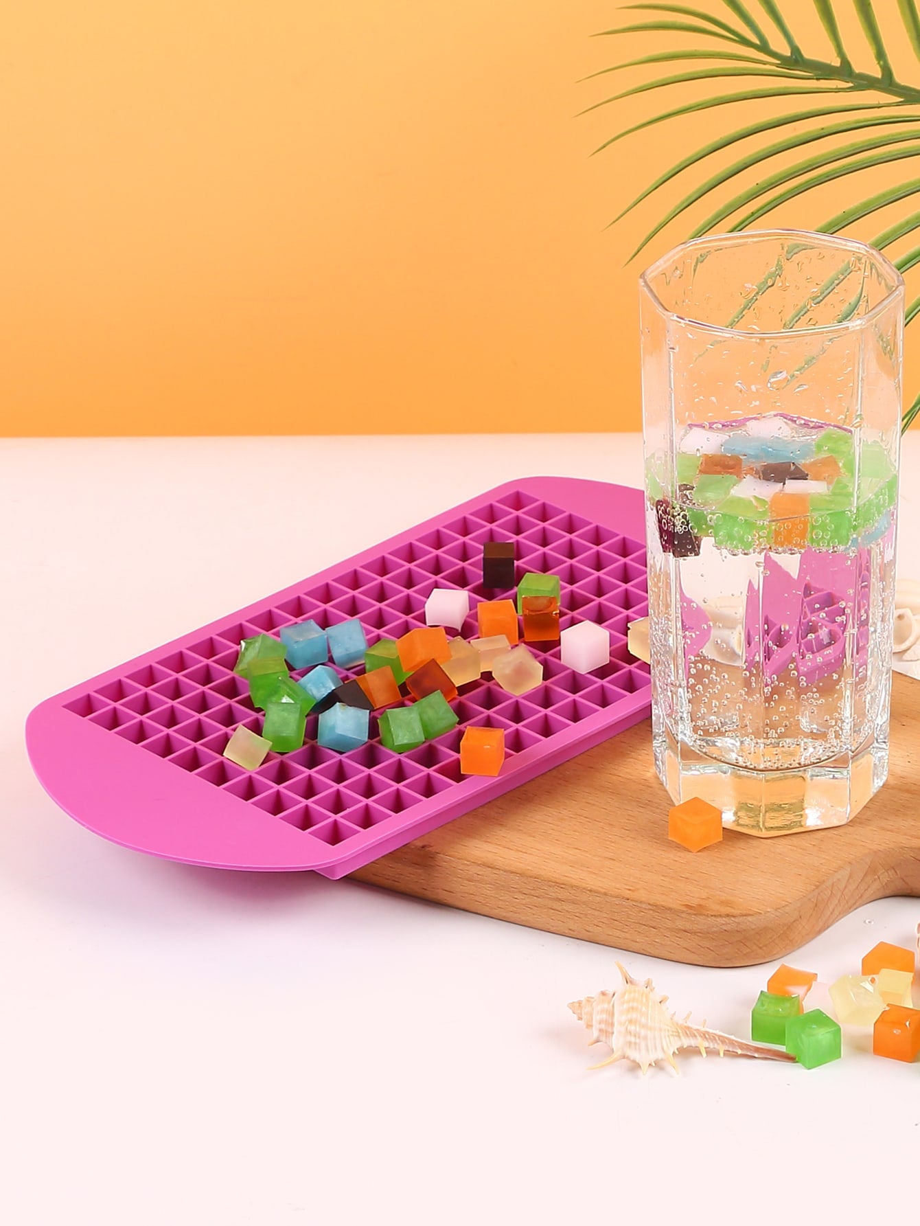 حبات شمع صغيرة مربعة بسعة 160 حفرة لصنع قوالب السيليكون/قوالب قطرات الشوكولات