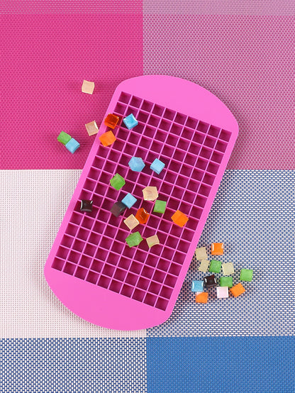 حبات شمع صغيرة مربعة بسعة 160 حفرة لصنع قوالب السيليكون/قوالب قطرات الشوكولات