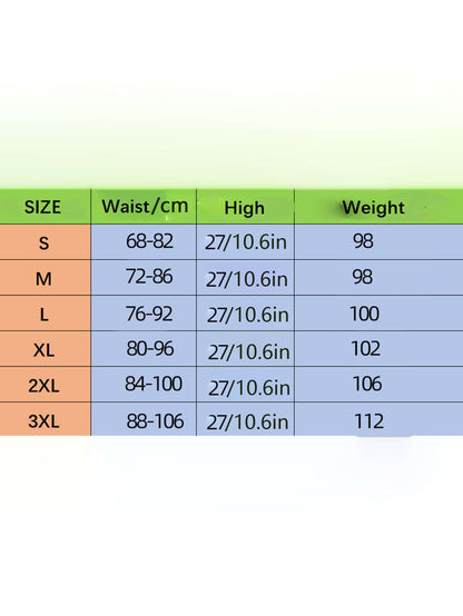 قطعة واحدة للنساء يوجا اللياقة البدنية صنارة قابل للتعديل جسم منحوت حزام الخصر مع بلاستيك عظام و تحكم البطن