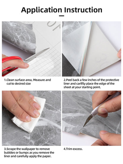 ملصقات مطبخ رخامي