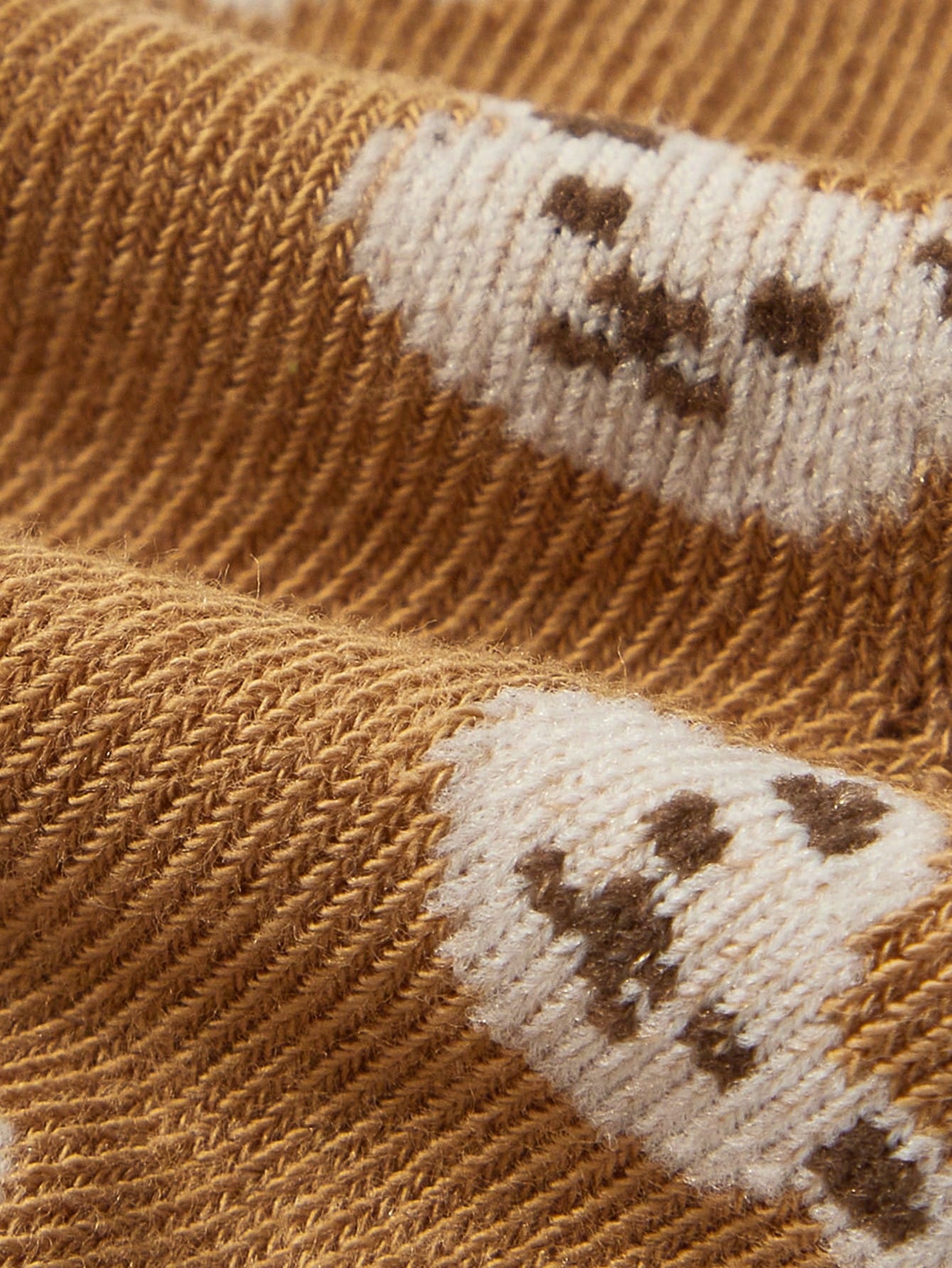 جوارب أطفال دب جاكار قطنية محبوكة 2 زوج