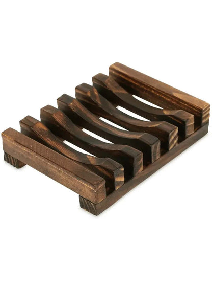 قطعة واحدة خشب صحن الصابون الى يحسن دش تأثير