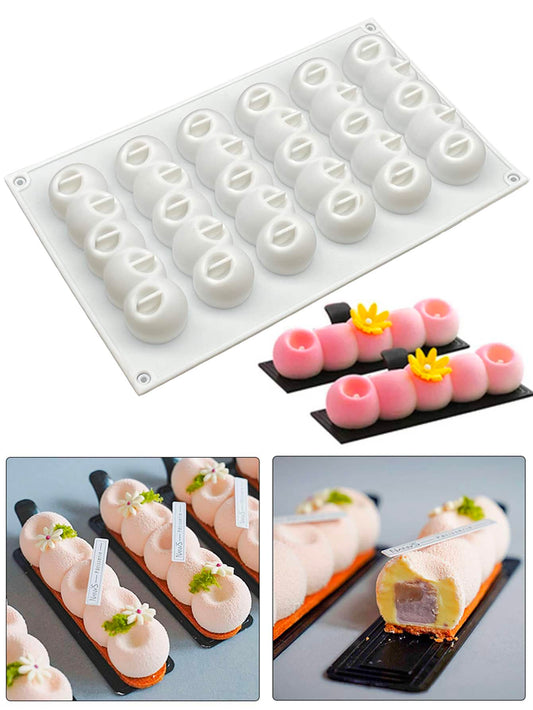 قالب سيليكون لصنع الكيك قطعة واحدة