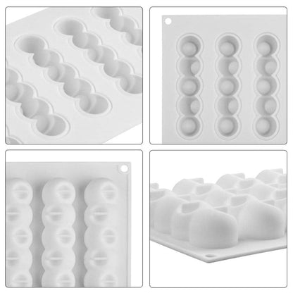 قالب سيليكون لصنع الكيك قطعة واحدة