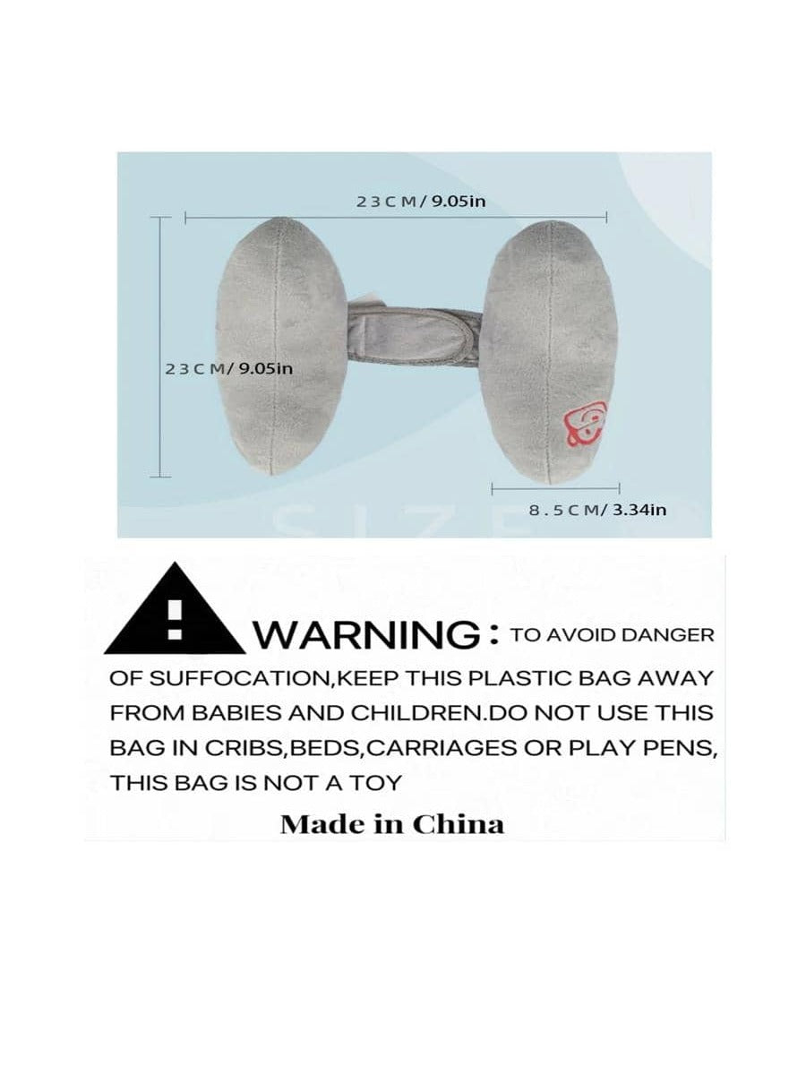 طقم واحد للاطفال رأس دعامة وسادة , شكل الموز البوليستر فايبر مقعد سيارة مسند الرأس وسادة , مناسب الى الاستخدام اليومي