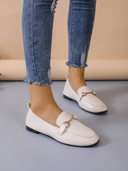 حذاء لوفر مسطح للنساء أحذية مسطحة