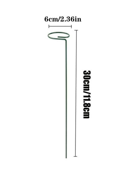 عمود حديقة دعم النبات عصا , 11.8 بوصة نبات قفص دعامة الى داخلية وخارجية نباتات طماطم الفاوانيا زهرة الأوركيد قطعة واحدة