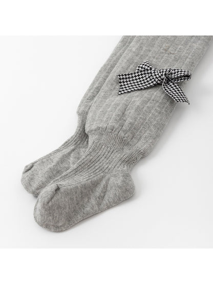 زوج من جوارب شرابات سميكة وبطانة داخلية دافئة للأطفال البنات في فصل الشتاء، شرابات بسيطة للأطفال الصغار