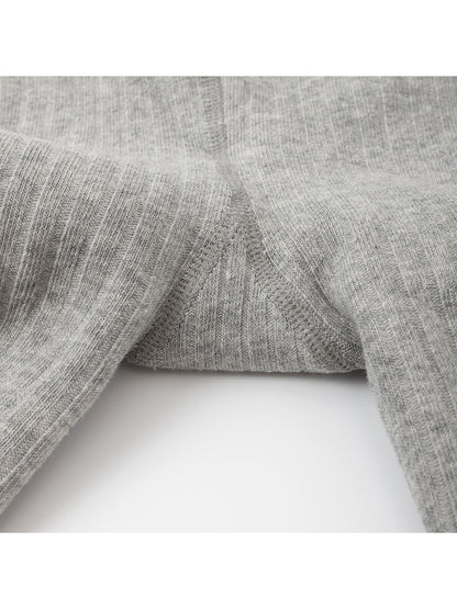 زوج من جوارب شرابات سميكة وبطانة داخلية دافئة للأطفال البنات في فصل الشتاء، شرابات بسيطة للأطفال الصغار