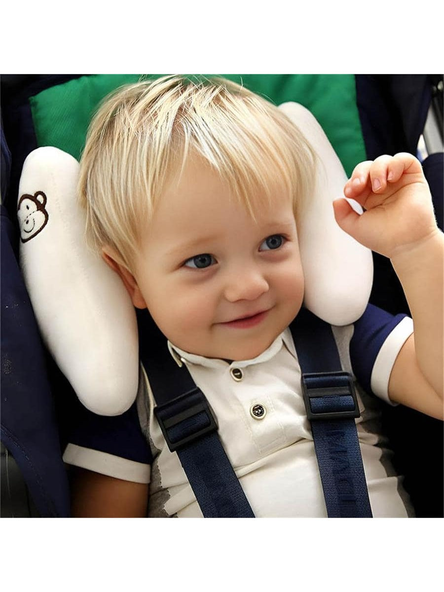 طقم واحد للاطفال رأس دعامة وسادة , شكل الموز البوليستر فايبر مقعد سيارة مسند الرأس وسادة , مناسب الى الاستخدام اليومي