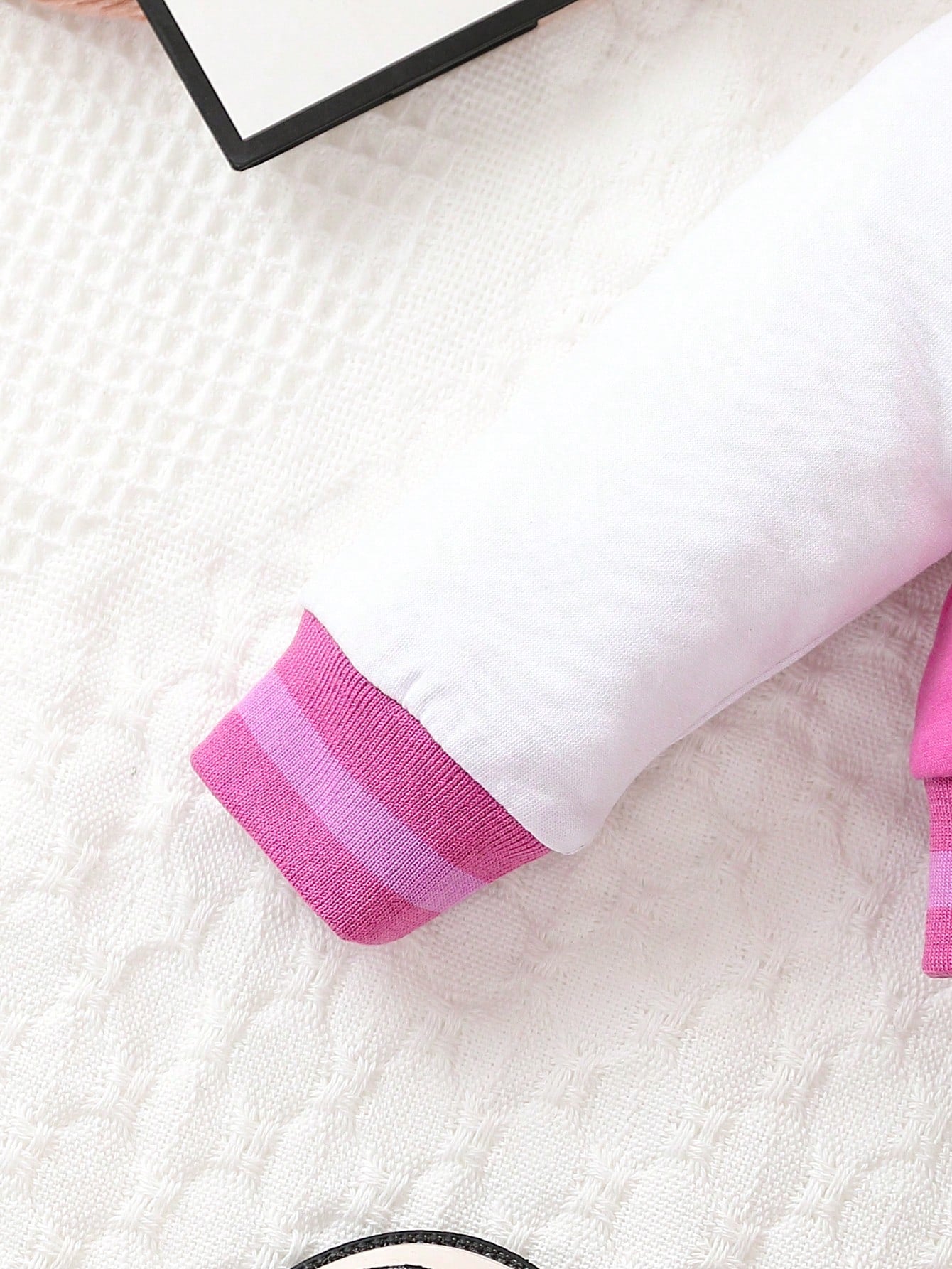 للبنات الاطفال جرافيك شخص صدرية كامي & سترة الكلية & تنورة