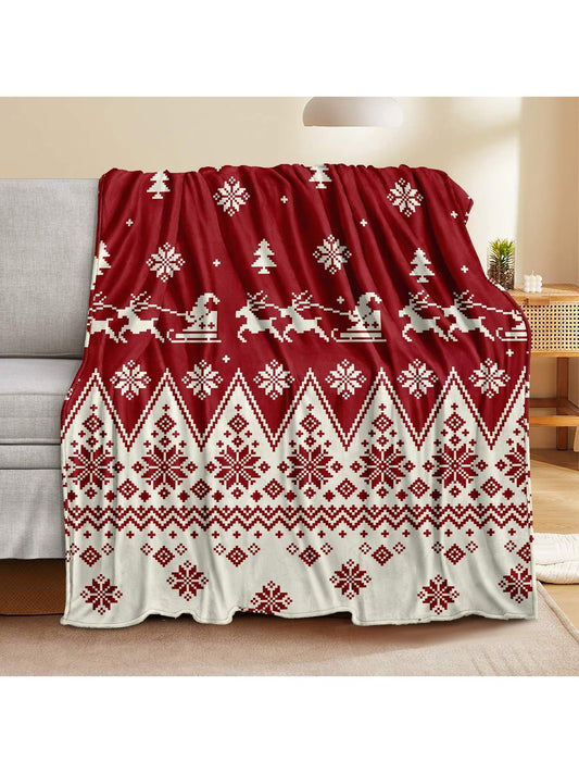 بطانية كريسماس دافئة