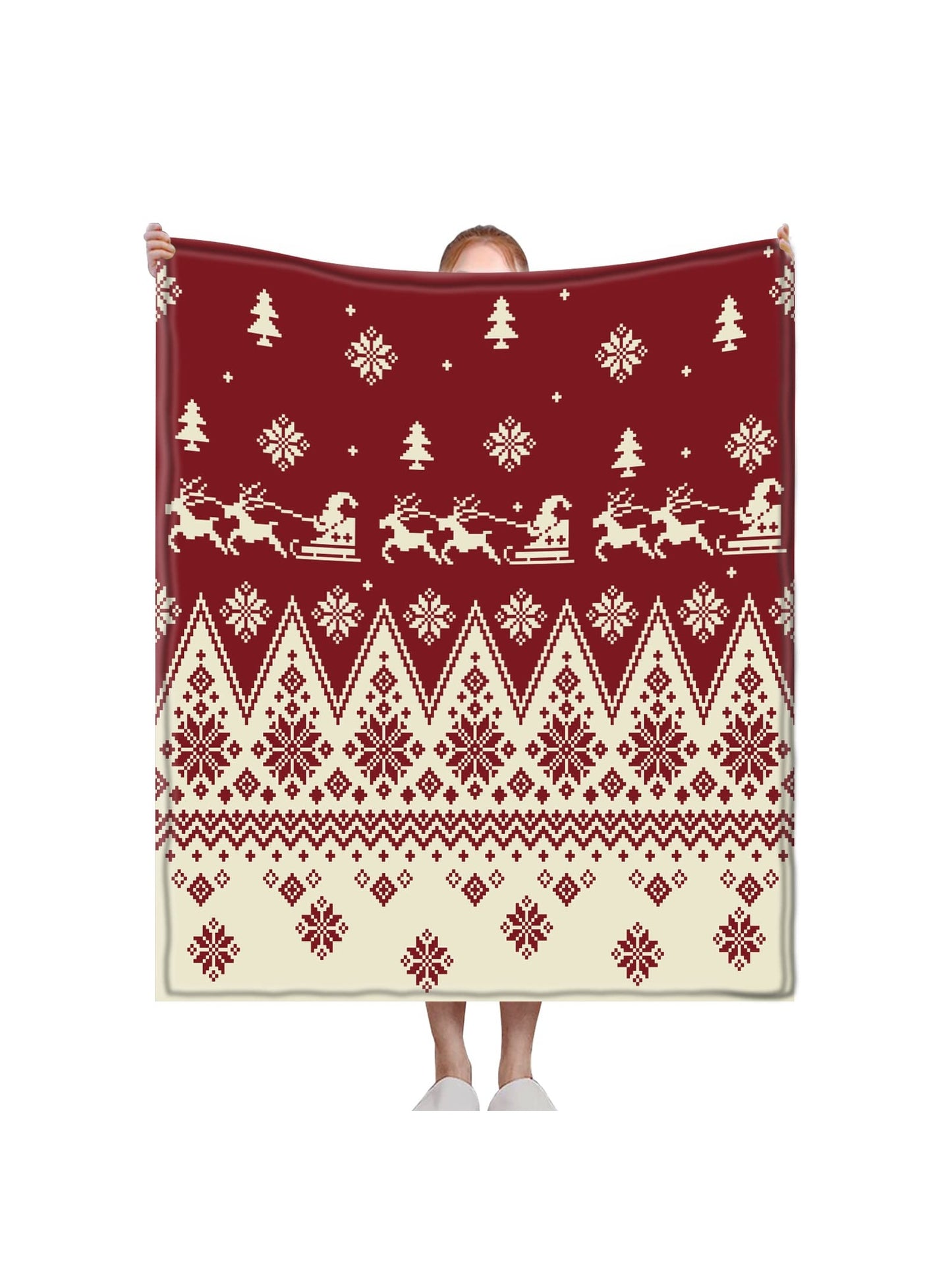 بطانية كريسماس دافئة