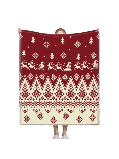 بطانية كريسماس دافئة