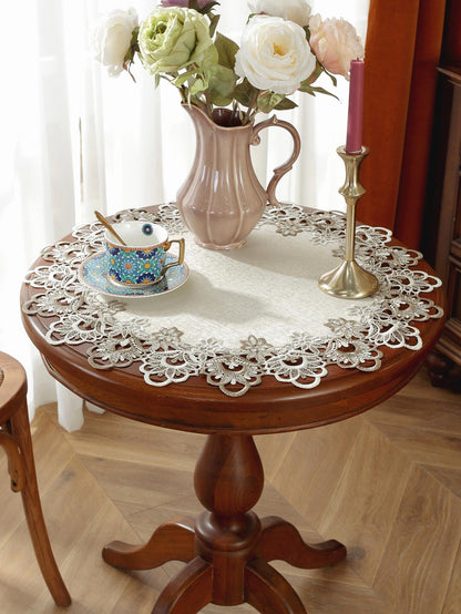 غطاء طاولة موحد اللون حديث البوليستر الى طاولة طعام للمطبخ