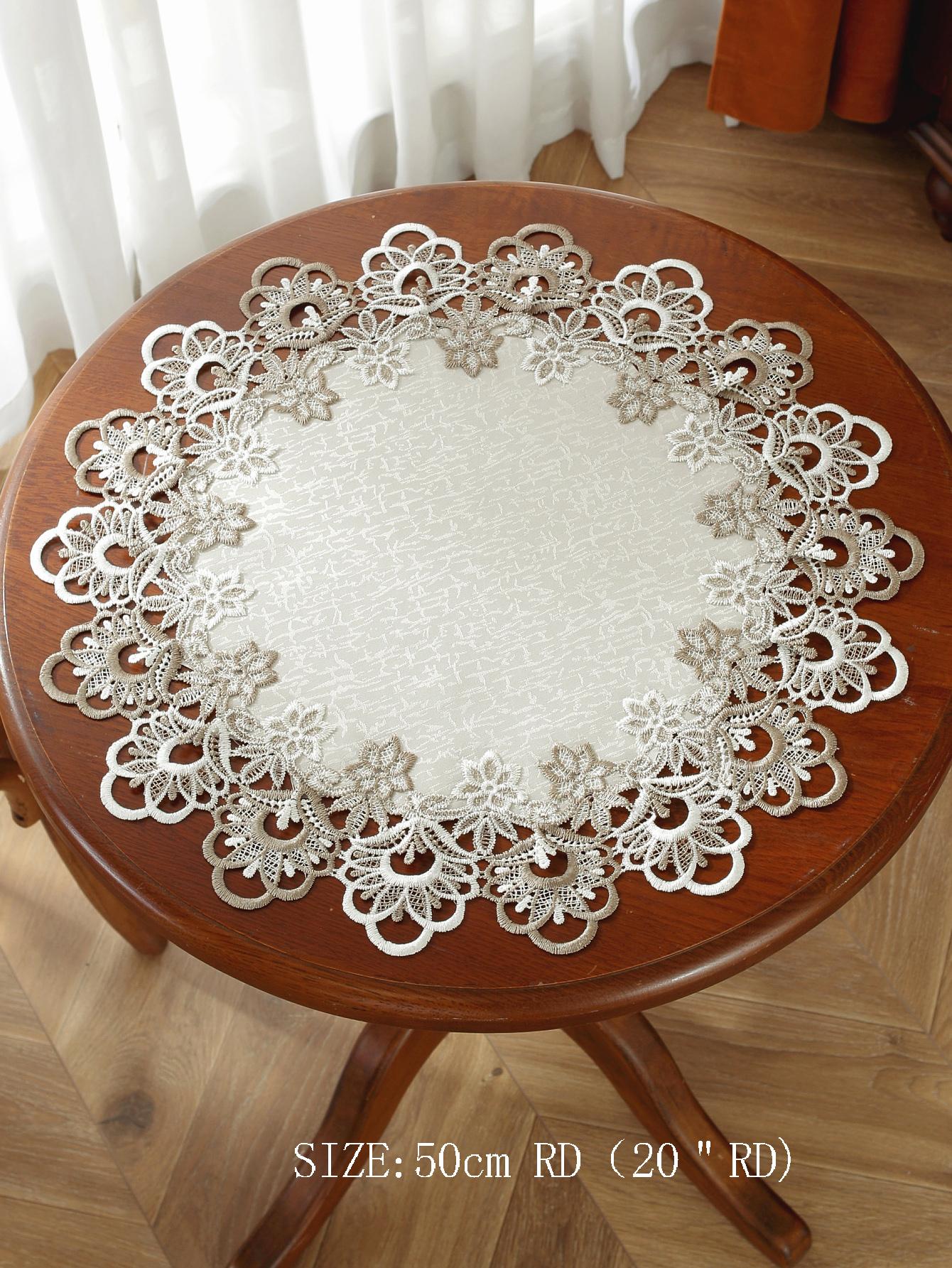 غطاء طاولة موحد اللون حديث البوليستر الى طاولة طعام للمطبخ