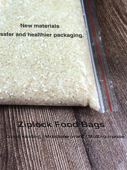 كيس مانع للرطوبة شفاف للتخزين الغذائي المتجدد 100 قطعة/حزمة