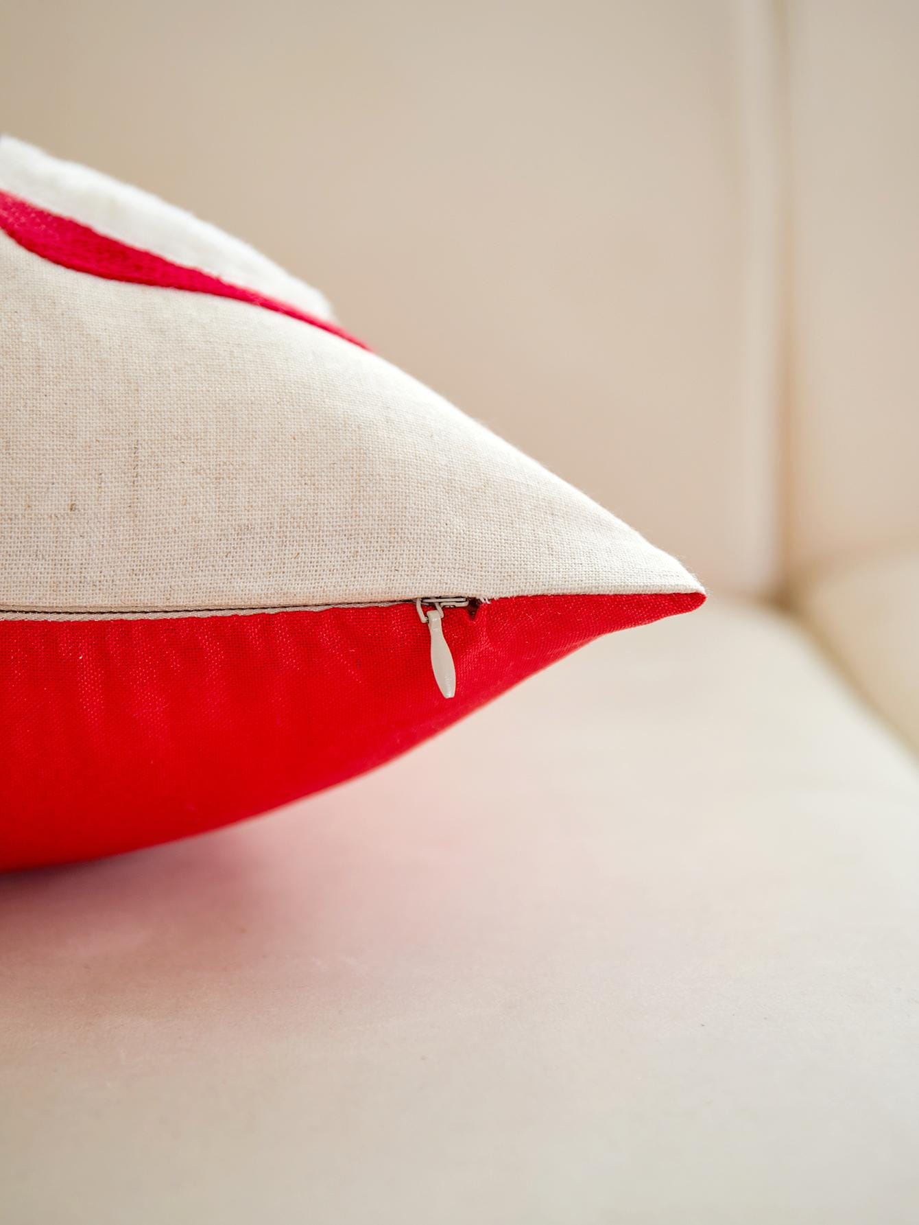 غطاء وسادة بطرز التطريز بشكل الجوز، ديكور منزلي للصالة وغرفة النوم