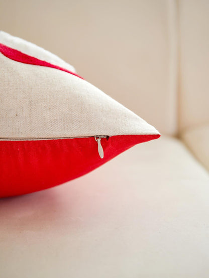 غطاء وسادة بطرز التطريز بشكل الجوز، ديكور منزلي للصالة وغرفة النوم