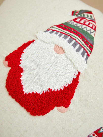 غطاء وسادة بطرز التطريز بشكل الجوز، ديكور منزلي للصالة وغرفة النوم