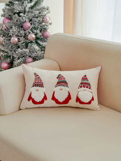 غطاء وسادة بطرز التطريز بشكل الجوز، ديكور منزلي للصالة وغرفة النوم