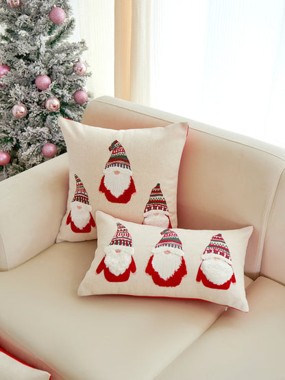 غطاء وسادة بطرز التطريز بشكل الجوز، ديكور منزلي للصالة وغرفة النوم