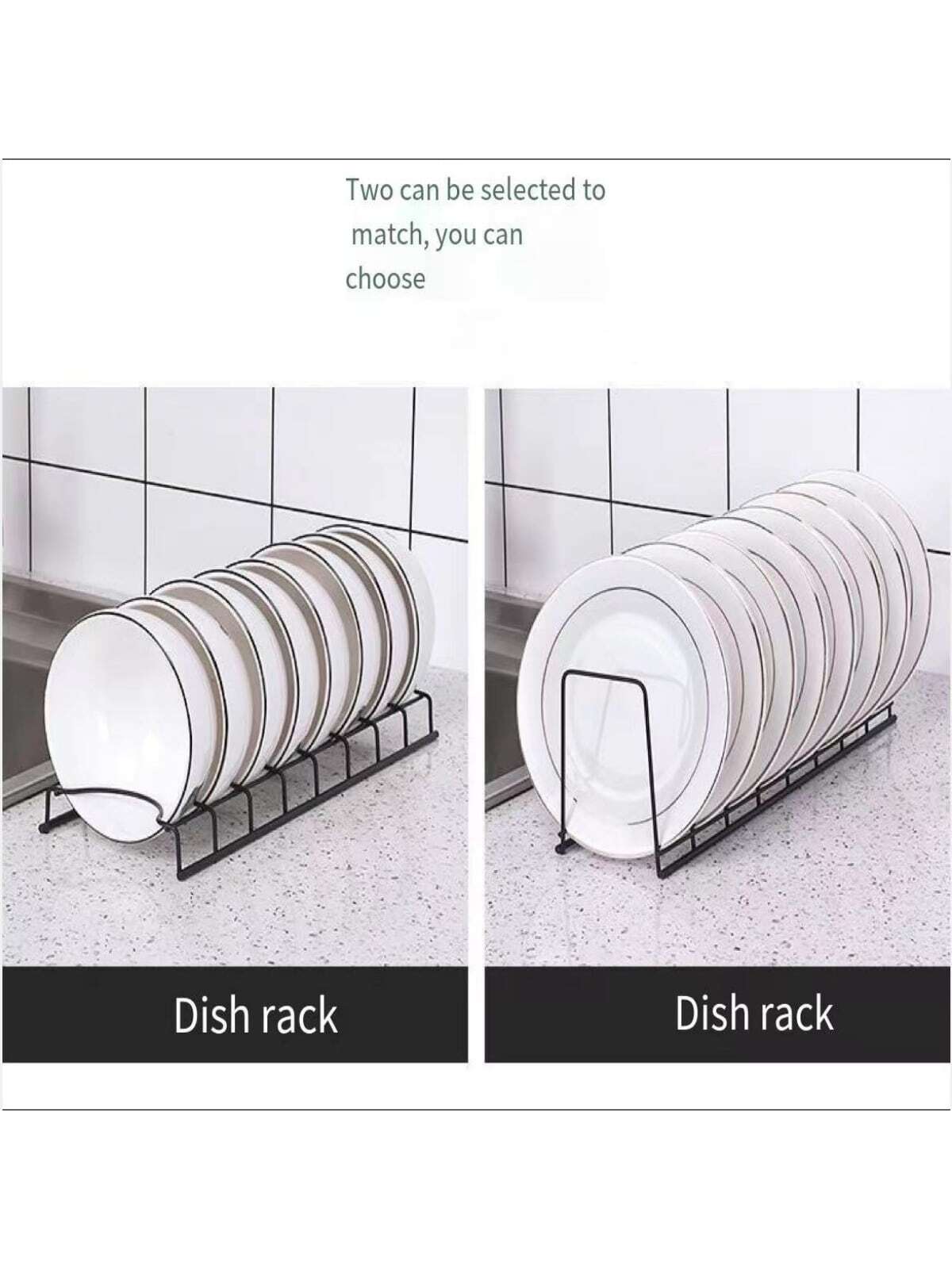 قطعة واحدة من الفولاذ المقاوم للصدأ المدمج في خزانة تعقيم ورف الصرف مع رف وعاء مدمج لأدوات المطبخ والأطباق والوعاء