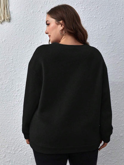 قميص ثقيل مقاس كبير