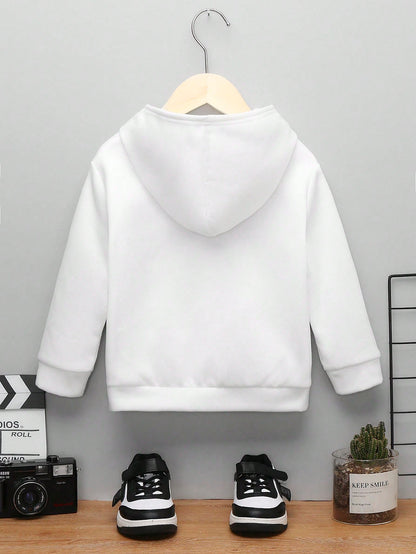 بلوزة تريكو بغطاء للرأس ذات نمط عنكبوت