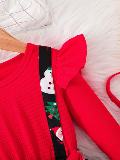 فستان بناتي للكريسماس