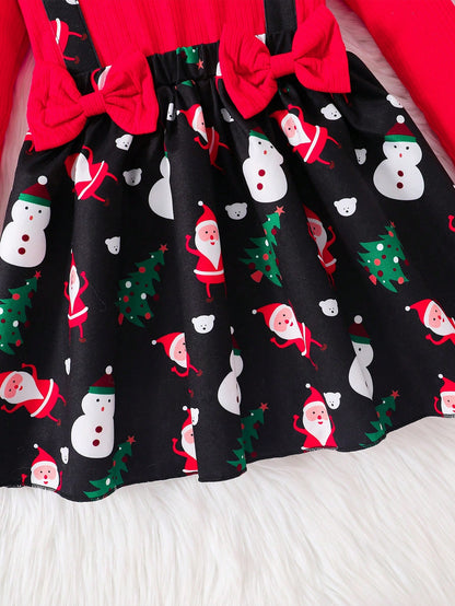 فستان بناتي للكريسماس