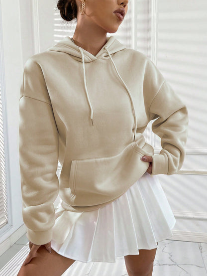 هودي بطباعة شعار منخفض الاكتاف رباط مبطن حراري