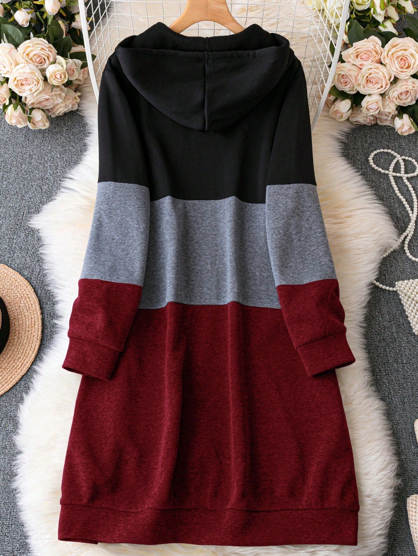 بلوزة ثقيلة مقاسات كبيرة