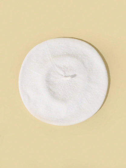 كرة صوفية فرنسية الطراز محبوكة دافئة للنساء