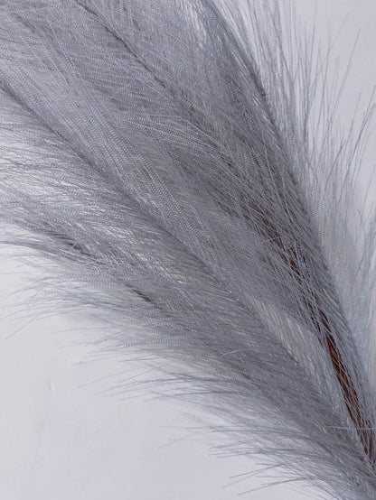 نبات البامباس الاصطناعي الكبير المنسوج 3 في 1 بطول 3.62 قدم ناعم وريشي