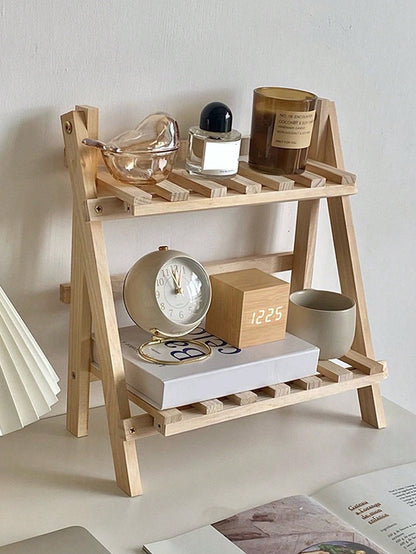 منظم مكتبي من الخشب