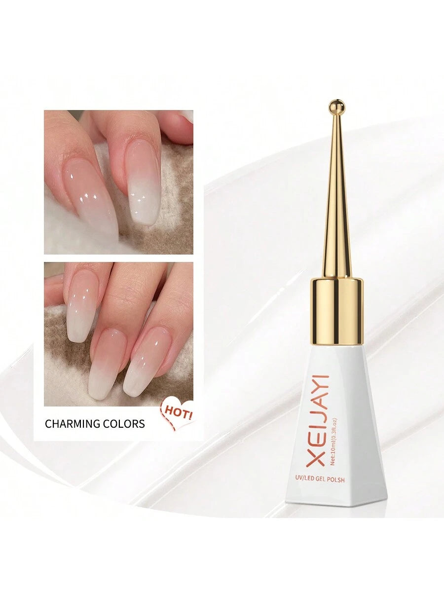 طلاء أظافر جل أبيض