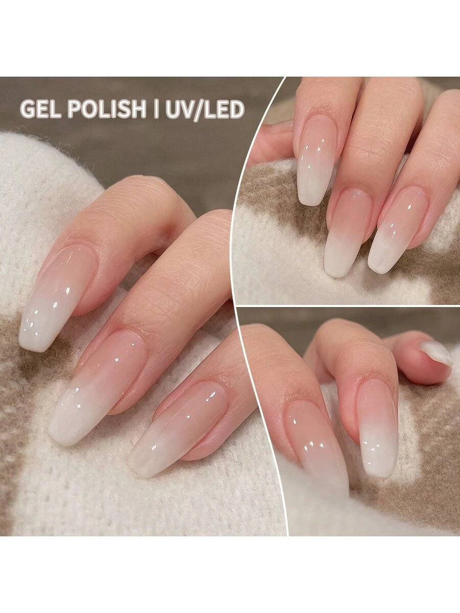 طلاء أظافر جل أبيض