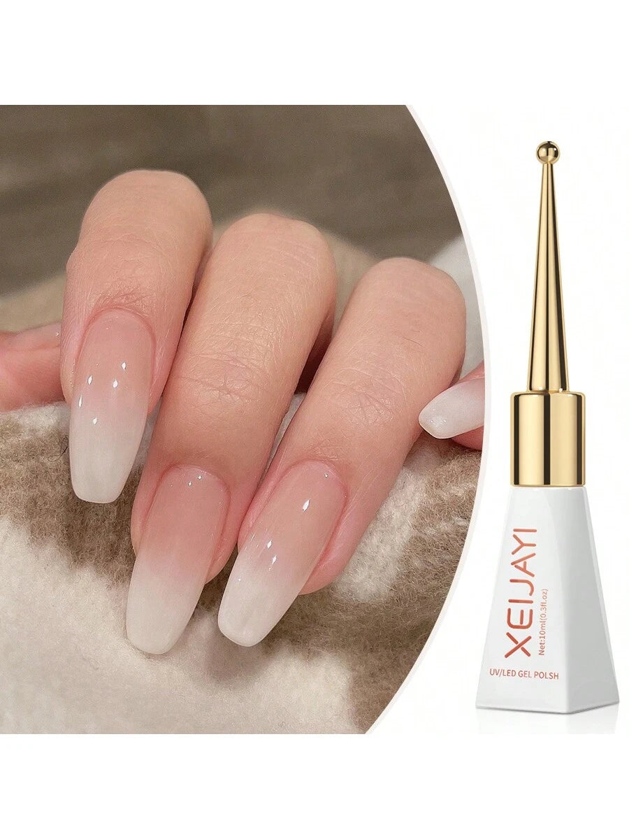 طلاء أظافر جل أبيض