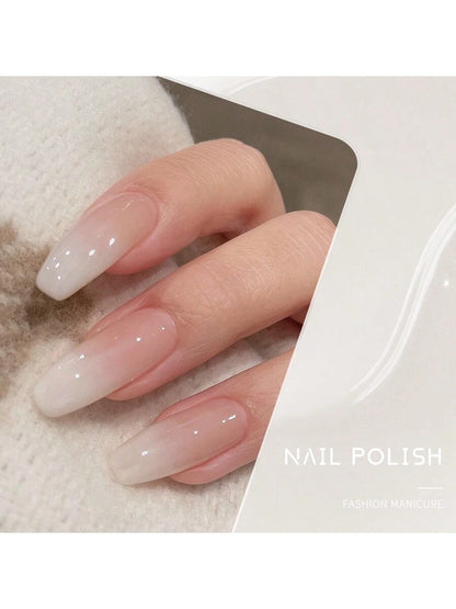 طلاء أظافر جل أبيض