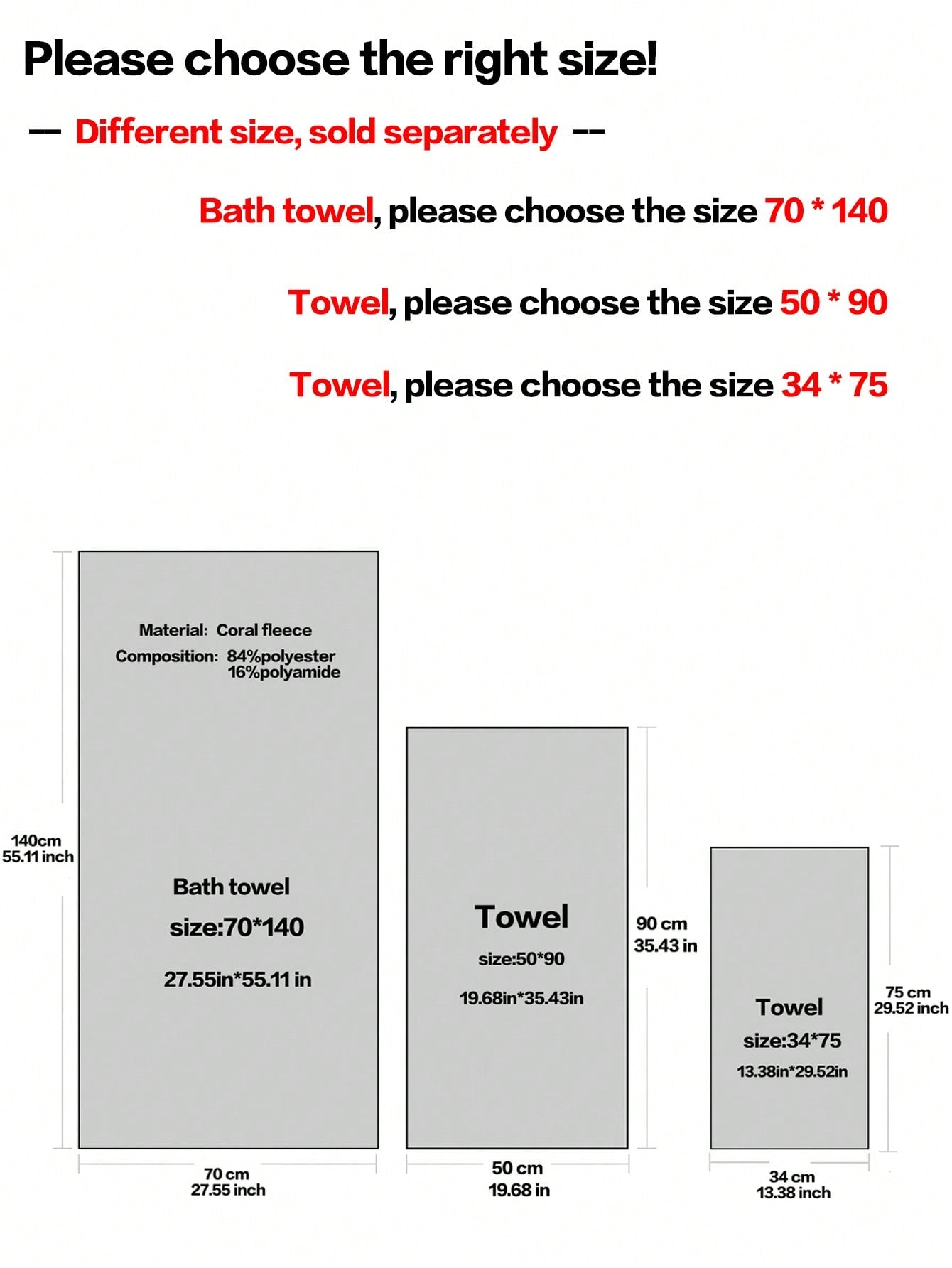 منشفة يد/حمام قطيفة مرجانية 1قطعة مطرزة بتصميم قط