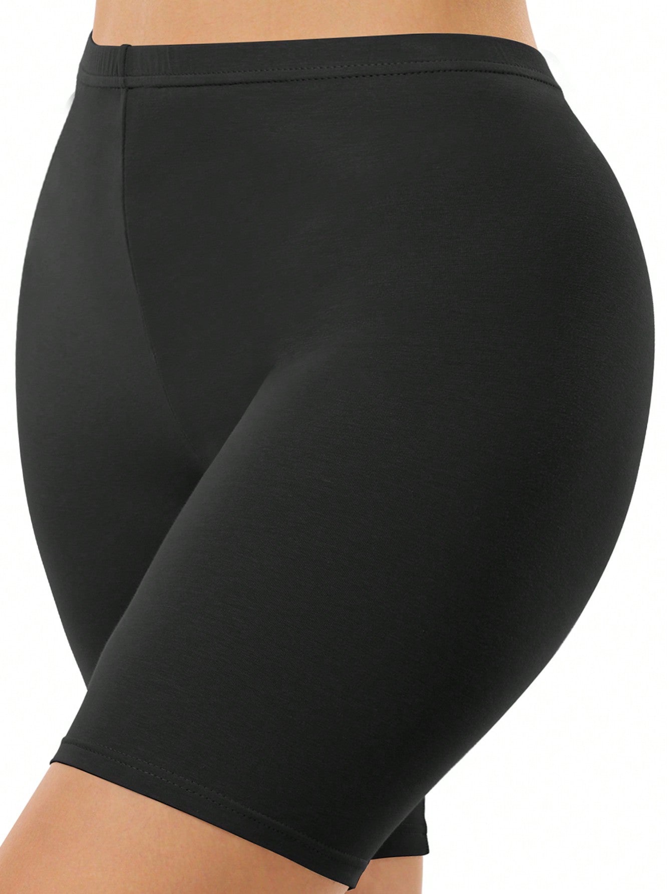 سروال داخلي نسائي شورت بحجم زائد، سروال بوكسر ضد التهيج والاحتكاك الناتج عن الفساتين الداخلية أو قيادة الدراجات