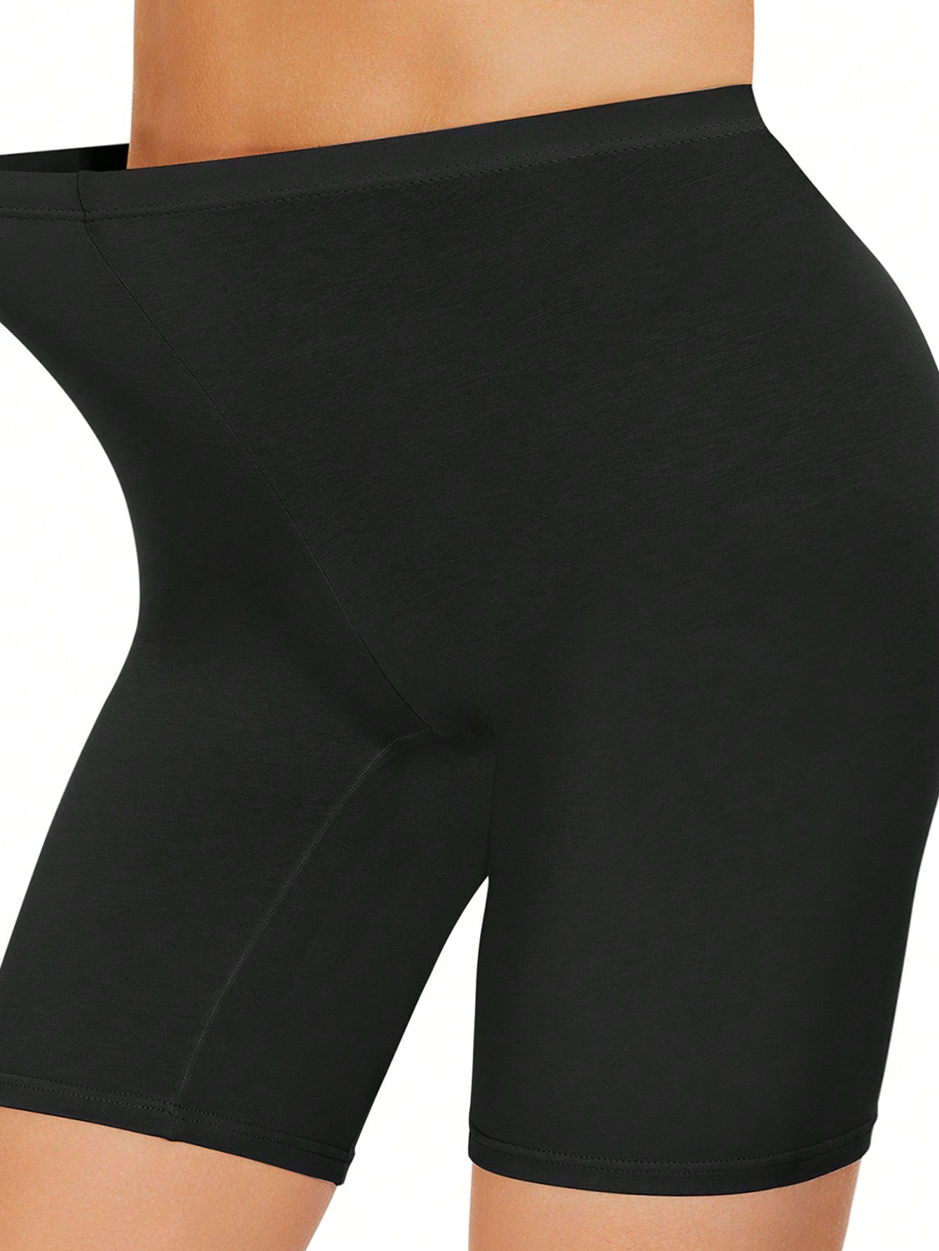 سروال داخلي نسائي شورت بحجم زائد، سروال بوكسر ضد التهيج والاحتكاك الناتج عن الفساتين الداخلية أو قيادة الدراجات