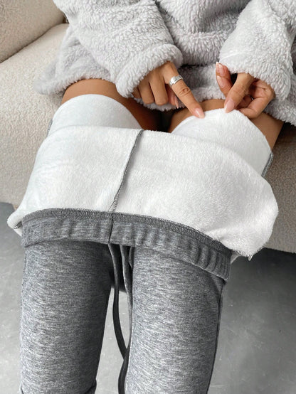 طماق معقود من الأمام مبطن حراري